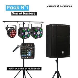 Sonorisation et éclairage - Location