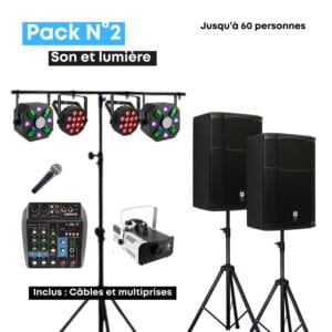 Sonorisation et éclairage - Location à Boulogne, Calais, Dunkerque, Saint-Omer et toute la région hauts de france.